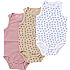 VRS baby 3-pak body str. 80 - multifarvet