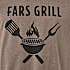 VRS herre T-shirt str. M - brun
