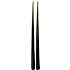 Windsor hånddyppede stagelys 39 cm 2-pak - olivengrøn