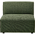 GRO 3 personers modulsofa - mosgrøn