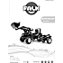 Falk Toys New Holland traktor