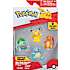 Pokémon Battle figurer 5 cm 4-pak