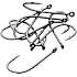 Kinetic Baitholder Single Hook