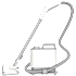 Prosonic multifunktionel damprenser 1L - hvid