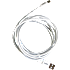 Leki ladekabel 2 meter - hvid