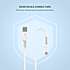 Fixed kabel lightning 1,2 meter USB - hvid
