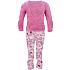Gabby's Dukkehus fleecebluse og -bukser str. 134/140 - lilla