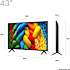 LG 43" NanoCell 4K AI TV 43NANO80A 2025