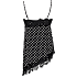 VRS dame top med blonde str. 2XL - sort
