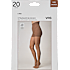 VRS dame strømpebuks m. shorts str. L/XL - mokka