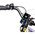 SCO Premium E-Fresh dame elcykel 26" 12,5AH - lilla