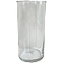 Cylinderformet glasvase 10x20 cm - klar