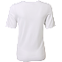 VRS dame strik T-shirt str. S - hvid