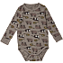 VRS baby body str. 68 - brun