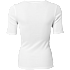 VRS dame rib T-shirt str. 2XL - hvid