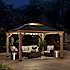 Pavillon Bruri 396cm x 338cm - antracit
