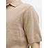 JJ REBEL herre kortærmet strik polo str. 2XL - beige