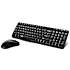 Rapoo X1800S trådløst tastatur/mus sæt - sort