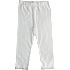 VRS børne capri leggings med blondekant str. 122/128 - hvid