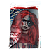 Halloween paryk - flere varianter - assorteret