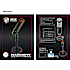 Nox Harmony gaming mikrofon med LED-lys