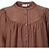 VRS dame bluse med 3/4 ærmer str. XS - brun