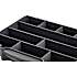 Probuilder organizer 10'' med 10 rum - grå