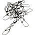 Kinetic Crane med Dual Snap swivel