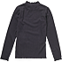 VRS børne rib bluse str. 110/116 - sort