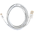 Leki lightning kabel 2 meter - hvid