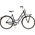 SCO Prime damecykel 28" 2025 - sort
