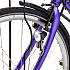 SCO Premium E-Uni dame elcykel 28" 15AH - lilla