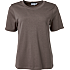 VRS dame T-shirt str. L - brun