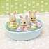 Sylvanian Families trillingernes badesæt