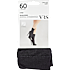 VRS dame 2-pak ankelstrømper microfiber str. onesize - sort