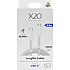 X2O Longlife 100W USB-C/C-kabel 3M - Hvid