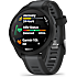 Garmin Forerunner 165 Music smartwatch - sort