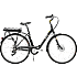SCO E-Modern dame elcykel 7 gear 28" 10,2 AH - sort