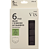 VRS dame 6-pak maxi trusser str. L - sort