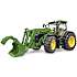 John Deere 7R 350 med frontlæsser