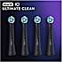 Oral-B iO Ultimate Clean tandbørstehoveder 4-pak - sort