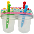 Isforme 4 stk. – flere varianter – assorteret