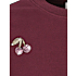 VRS børne sweatbluse str. 98/104 - bordeaux