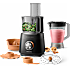 Philips Viva Collection HR7510/10 kompakt foodprocessor - sort