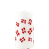 Windsor bloklys med flag 5x10 cm - Dannebrog
