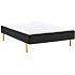 Nordisk Fjer boxmadrasseng 140x200 cm - sort