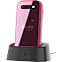HMD 2660 Flip 4G med opladningsdock - Raspberry Red
