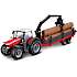 Burago traktor med 3 anhængere - flere varianter - assorteret