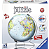 Globus 3D puslespil - 540 brikker