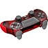 Oniverse PS4 Trådløs Bluetooth Controller - Rød